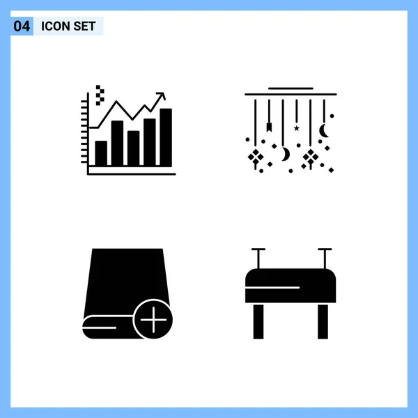 Conjunto Iconos Creativos Universales Simplemente Vector Ilustraciones Para Aplicaciones Web — Vector de stock