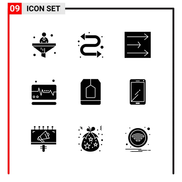 Set Universal Creative Icons Simply Vector Illustrations Web Mobile Apps — Stock Vector