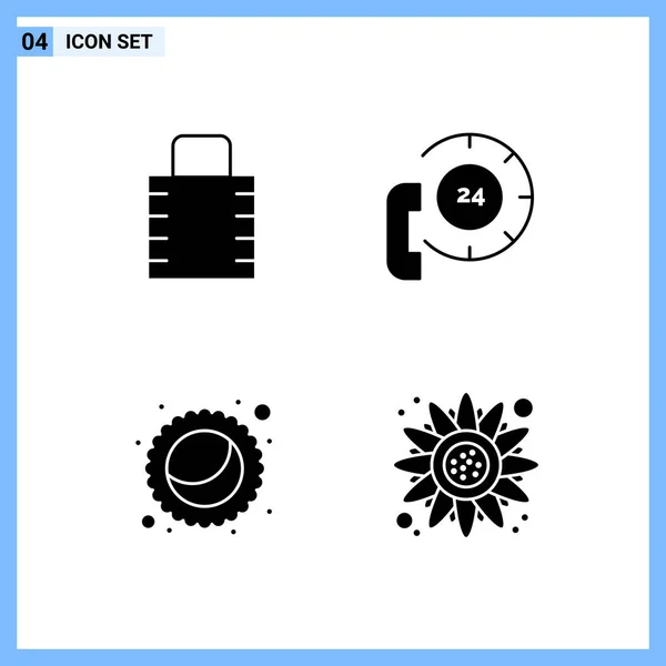 Conjunto Iconos Creativos Universales Simplemente Vector Ilustraciones Para Aplicaciones Web — Vector de stock