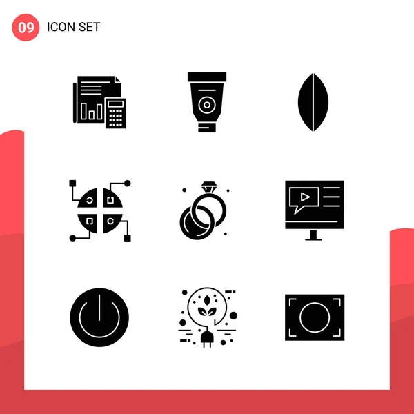 Set Universal Creative Icons Simply Vector Illustrations Web Mobile Apps — Stock Vector