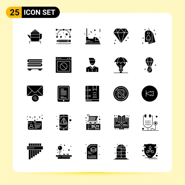 Conjunto Iconos Creativos Universales Simplemente Vector Ilustraciones Para Aplicaciones Web — Vector de stock