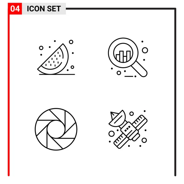 Set de 25 iconos de negocio universales Vector — Archivo Imágenes Vectoriales