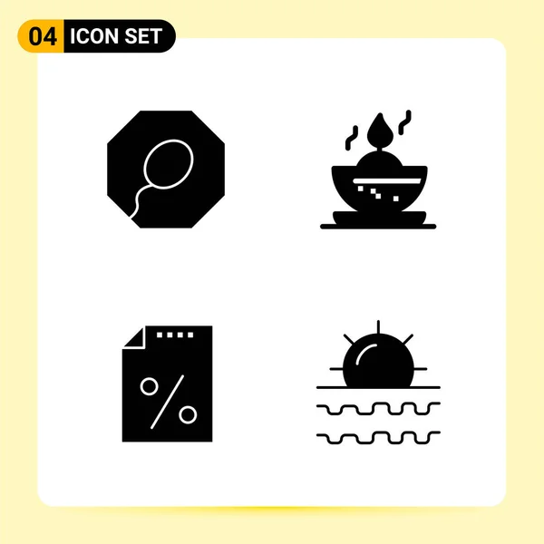 Conjunto Iconos Creativos Universales Simplemente Vector Ilustraciones Para Aplicaciones Web — Vector de stock