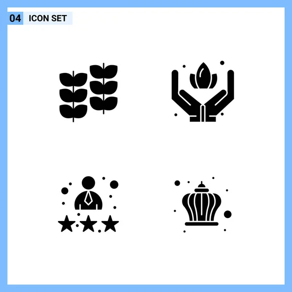 Conjunto Iconos Creativos Universales Simplemente Vector Ilustraciones Para Aplicaciones Web — Vector de stock