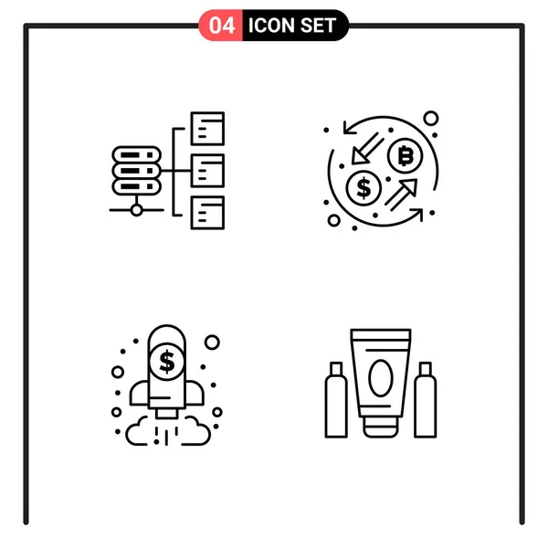 矢量说明性图标集 — 图库矢量图片