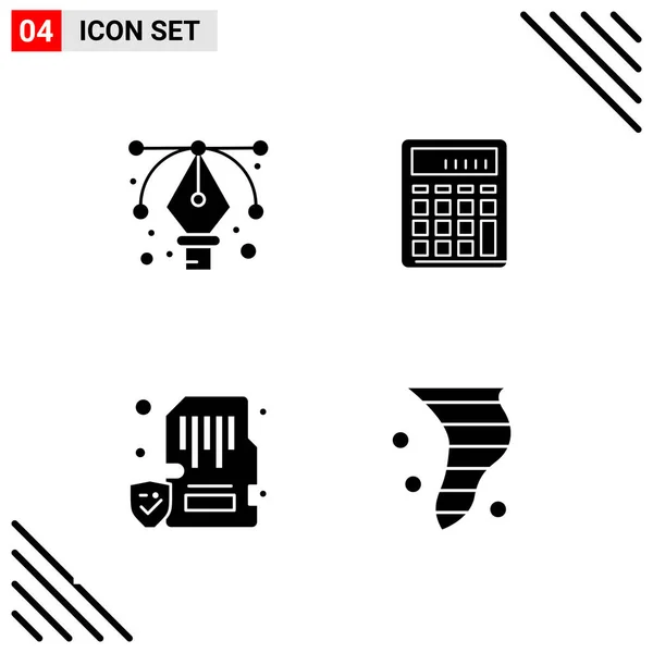 Set de 25 iconos de negocio universales Vector — Vector de stock