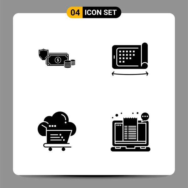 Set of 25 Universal Business Icons Vector — Stockový vektor