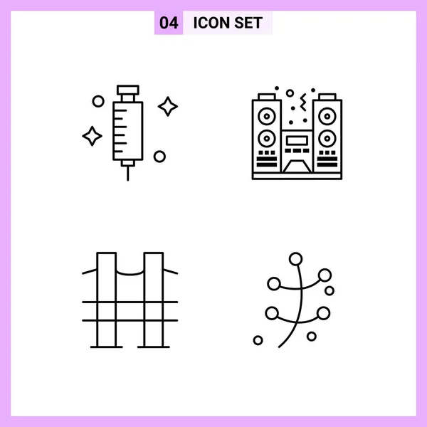 Conjunto de 16 iconos universales Vector de negocios — Vector de stock