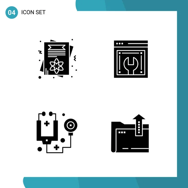 Set Universal Creative Icons Simply Vector Illustrations Web Mobile Apps — Stock Vector