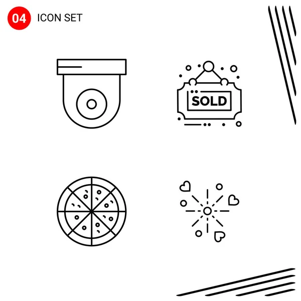 Set van 25 Universele Business Iconen Vector — Stockvector