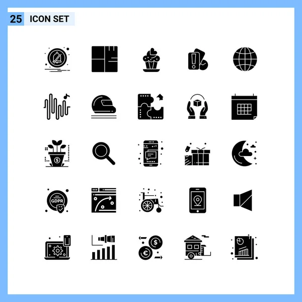 Set Universal Creative Icons Simply Vector Illustrations Web Mobile Apps — Stock Vector