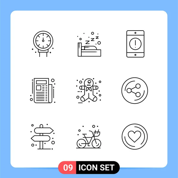 Set de 25 iconos de negocio universales Vector — Archivo Imágenes Vectoriales