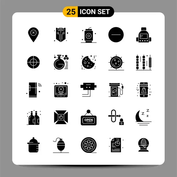 Set Universal Creative Icons Simply Vector Illustrations Web Mobile Apps — Stock Vector