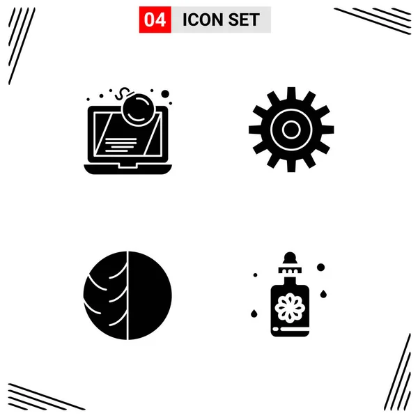 Conjunto Iconos Creativos Universales Simplemente Vector Ilustraciones Para Aplicaciones Web — Vector de stock