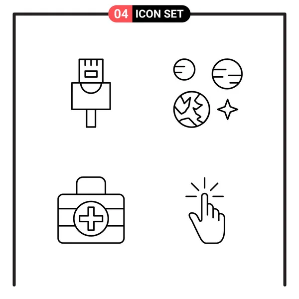 Set dari 25 Universal Business Icons Vector - Stok Vektor