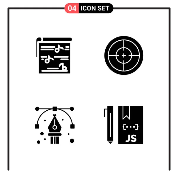 Set Universal Creative Icons Simply Vector Illustrations Web Mobile Apps — Stock Vector