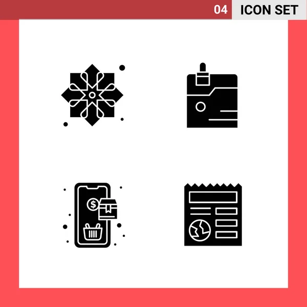 Conjunto Iconos Creativos Universales Simplemente Vector Ilustraciones Para Aplicaciones Web — Vector de stock