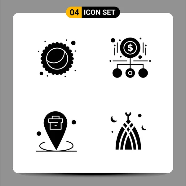 Conjunto Iconos Creativos Universales Simplemente Vector Ilustraciones Para Aplicaciones Web — Vector de stock