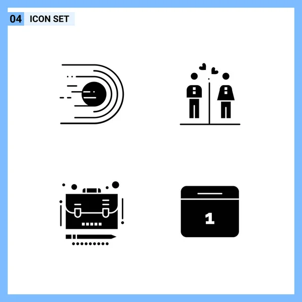 Set Universal Creative Icons Simply Vector Illustrations Web Mobile Apps — Stock Vector