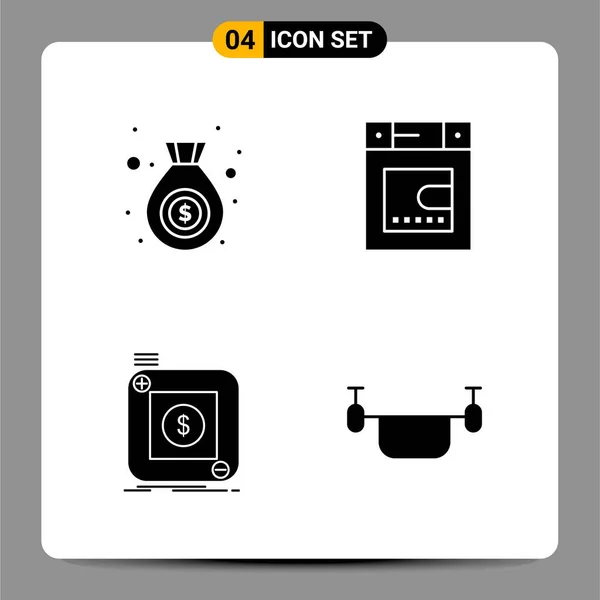 Set of 25 Universal Business Icons Vector — Stock Vector