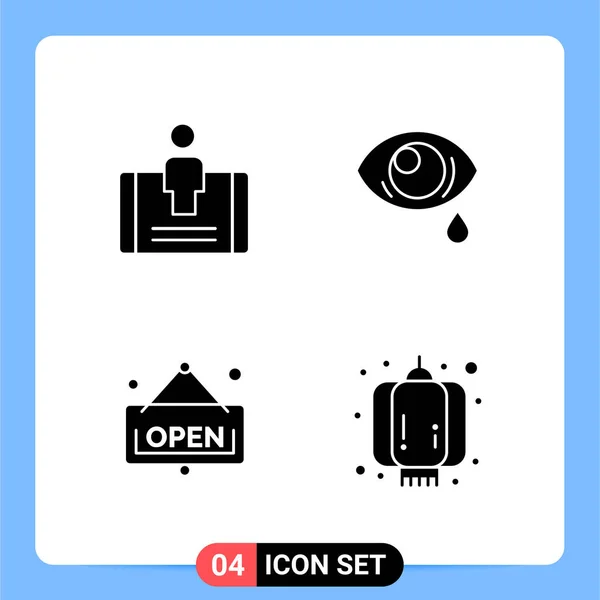 Set of 25 Universal Business Icons Vector — Stock Vector