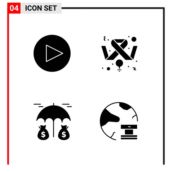 Set de 25 iconos de negocio universales Vector — Vector de stock