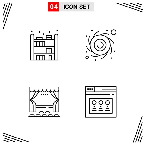 Set of 25 Universal Business Icons Vector — Stock Vector