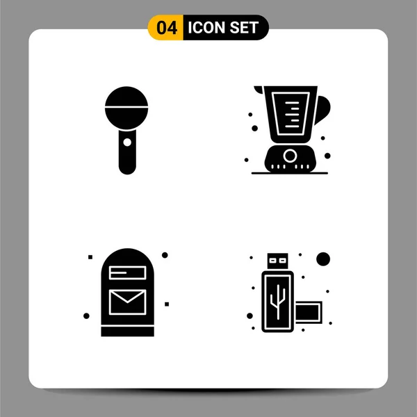 Conjunto Iconos Creativos Universales Simplemente Vector Ilustraciones Para Aplicaciones Web — Vector de stock