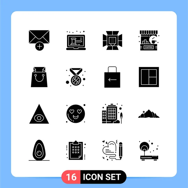 Conjunto Iconos Creativos Universales Simplemente Vector Ilustraciones Para Aplicaciones Web — Vector de stock