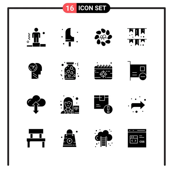 Conjunto Iconos Creativos Universales Simplemente Vector Ilustraciones Para Aplicaciones Web — Vector de stock