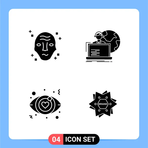 Conjunto Iconos Creativos Universales Simplemente Vector Ilustraciones Para Aplicaciones Web — Archivo Imágenes Vectoriales