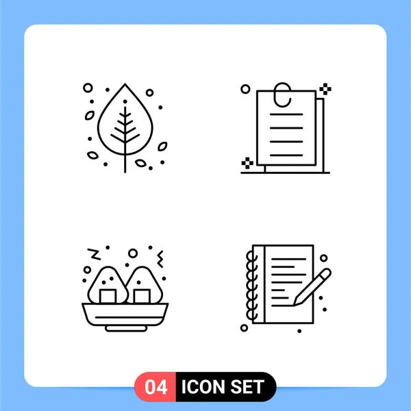 Set Universal Creative Icons Simply Vector Illustrations Web Mobile Apps — Stock Vector