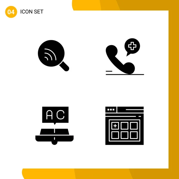 Set of 25 Universal Business Icons Vector — Stock Vector