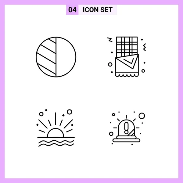 Set de 25 iconos de negocio universales Vector — Archivo Imágenes Vectoriales