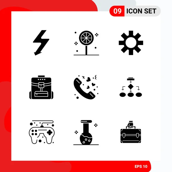 Set Universal Creative Icons Simply Vector Illustrations Web Mobile Apps — Stock Vector