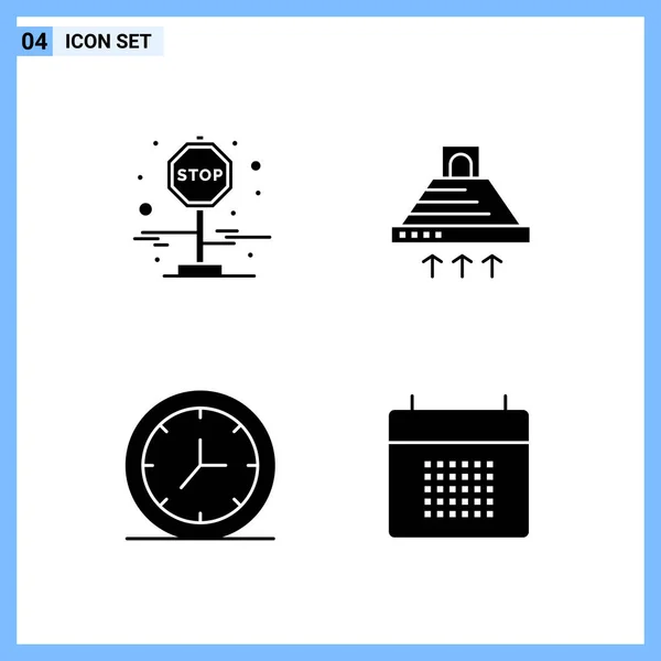 Conjunto Iconos Creativos Universales Simplemente Vector Ilustraciones Para Aplicaciones Web — Vector de stock