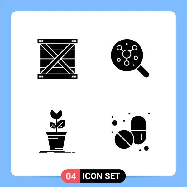 Conjunto Iconos Creativos Universales Simplemente Vector Ilustraciones Para Aplicaciones Web — Vector de stock