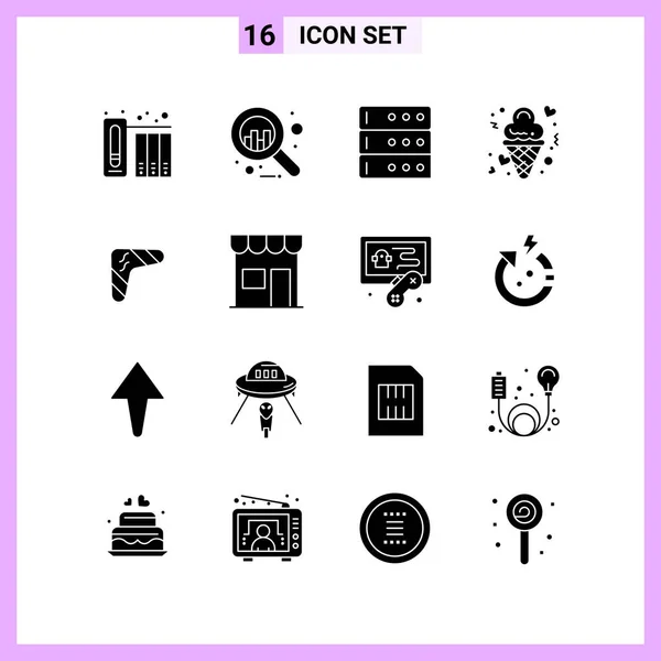 Set Universal Creative Icons Simply Vector Illustrations Web Mobile Apps — Stock Vector