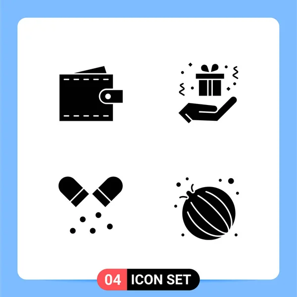 Conjunto Iconos Creativos Universales Simplemente Vector Ilustraciones Para Aplicaciones Web — Vector de stock