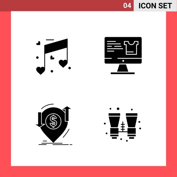 Conjunto de 16 iconos universales Vector de negocios — Vector de stock