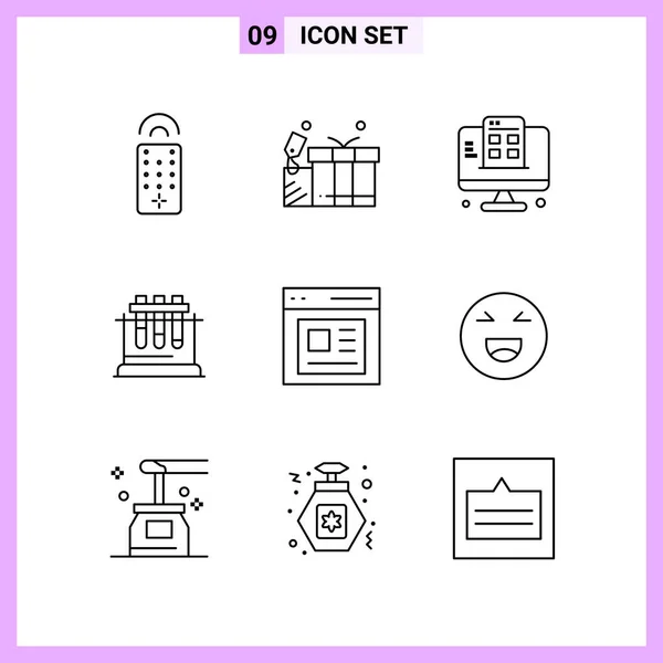 Set van 25 Universele Business Iconen Vector — Stockvector