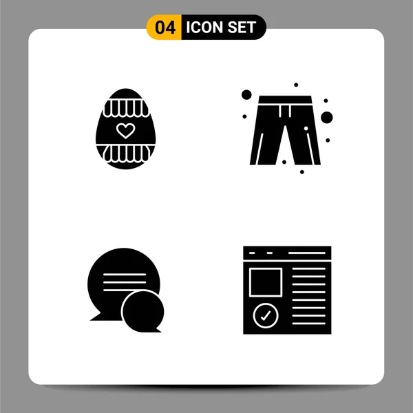 Set Universal Creative Icons Simply Vector Illustrations Web Mobile Apps — Stock Vector