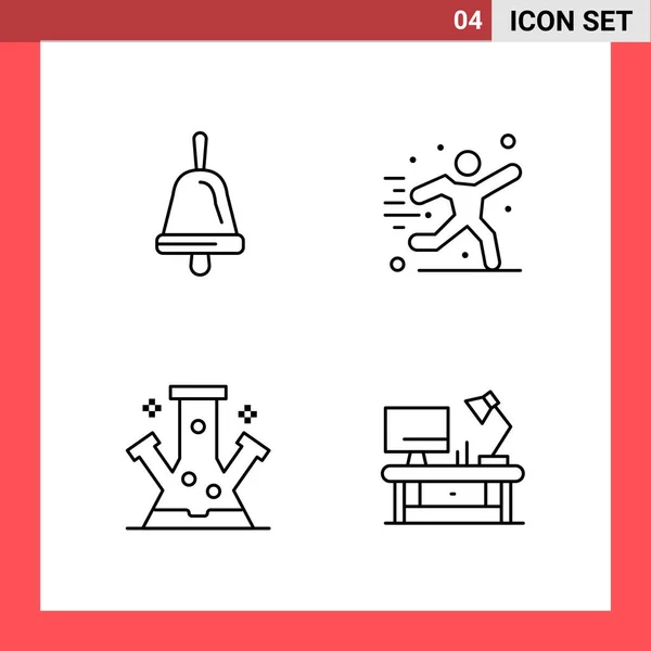 Conjunto Iconos Creativos Universales Simplemente Vector Ilustraciones Para Aplicaciones Web — Archivo Imágenes Vectoriales