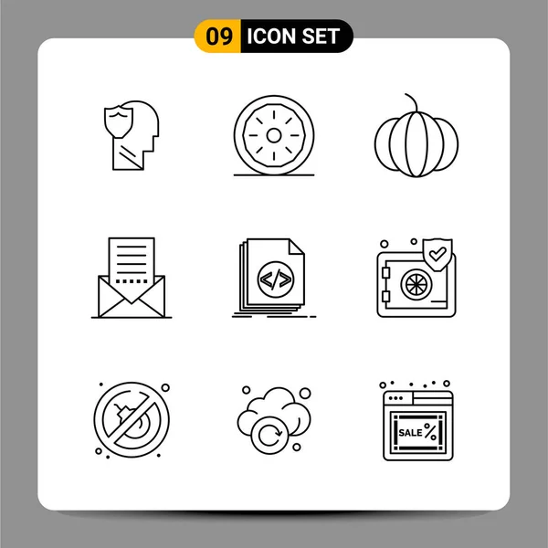 Set of 25 Universal Business Icons Vector — Stock Vector