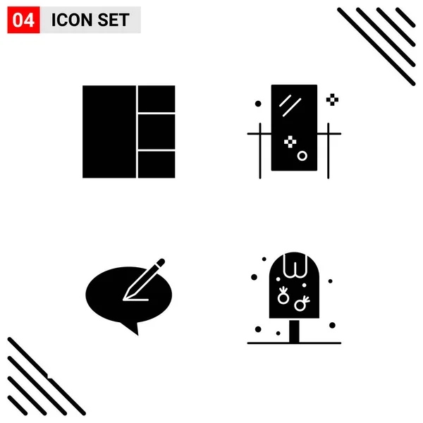 Set of 25 Universal Business Icons Vector — Stockový vektor