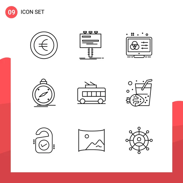 Set van 25 Universele Business Iconen Vector — Stockvector