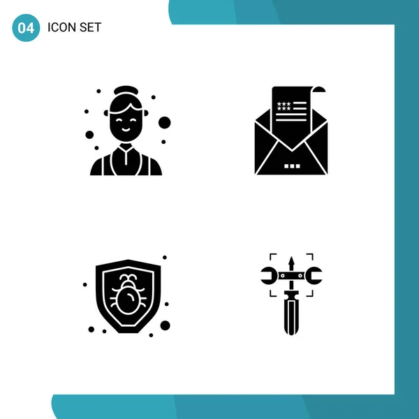 Set de 25 iconos de negocio universales Vector — Vector de stock