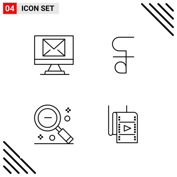 Set van 25 Universele Business Iconen Vector — Stockvector