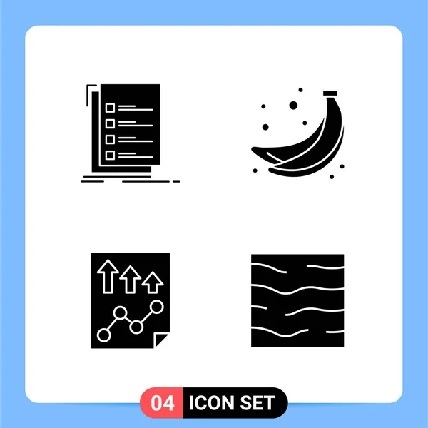 Conjunto Iconos Creativos Universales Simplemente Vector Ilustraciones Para Aplicaciones Web — Vector de stock