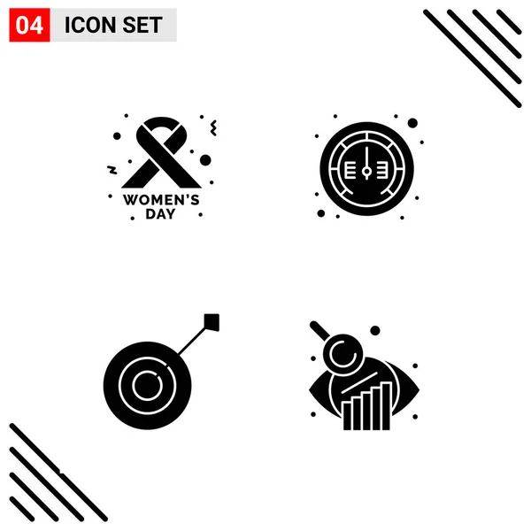 Conjunto Iconos Creativos Universales Simplemente Vector Ilustraciones Para Aplicaciones Web — Vector de stock